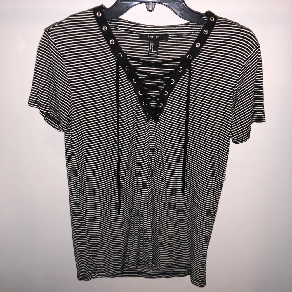 Forever 21 striped shirt